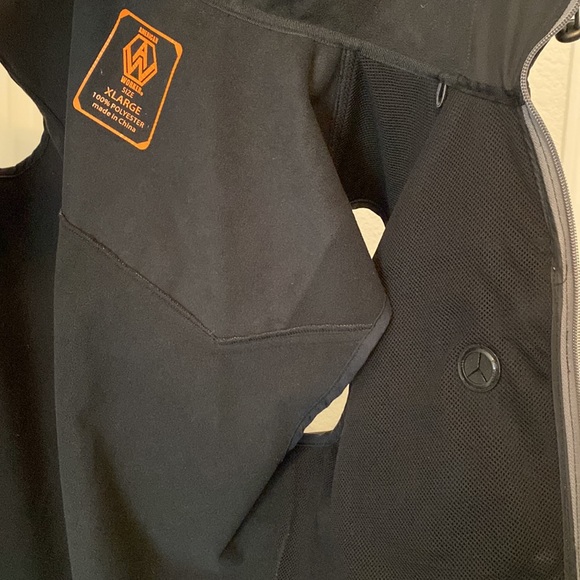 Work vest. Neoprene two tone black grey with hood! - Picture 5 of 5